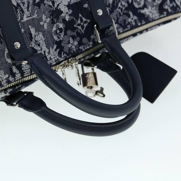 LOUIS VUITTON Monogram Tapestry Keepall Bandouliere 50 Boston M57285 - Picture 7 of 16